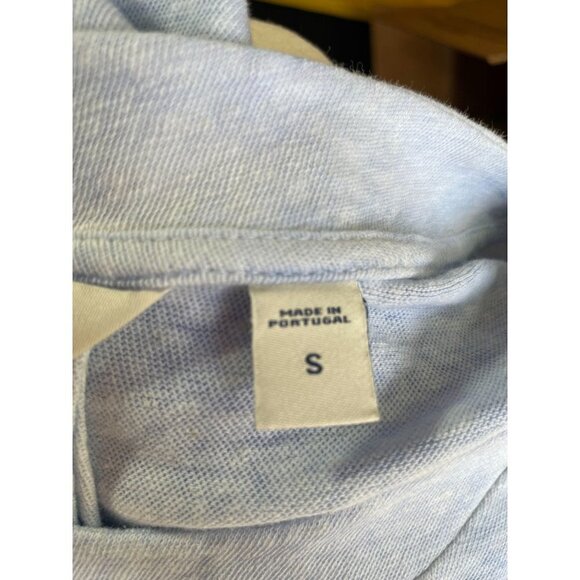 Vineyard Vines Garment Dyed Linen Blend Tank Pullover Top Heathered Blue Sz S - Picture 8 of 10